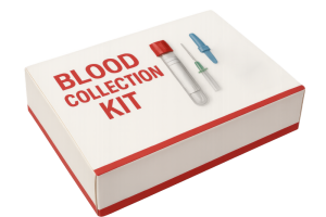 picture of a blood collection kit