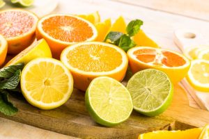 Image of citrus fruit used to prevent scurvy in clinical trial history